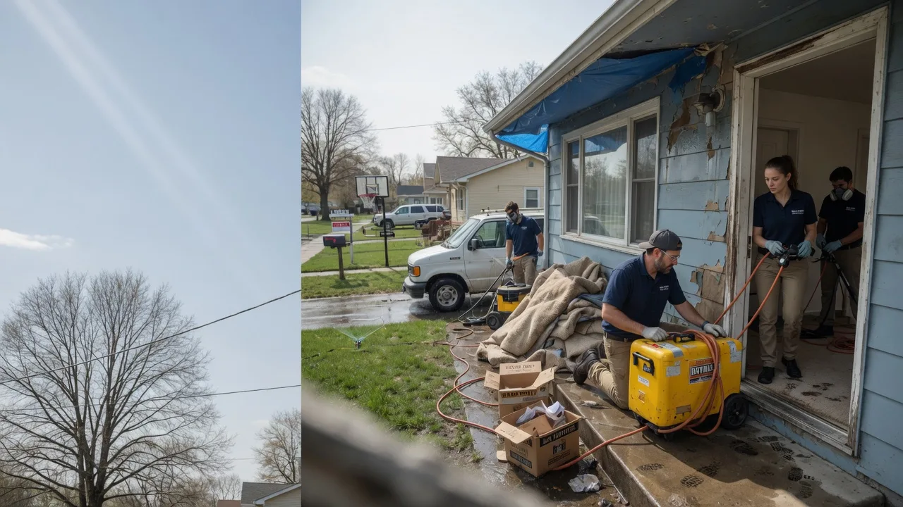 Basement Flood Cleanup in Thompson, MO near me